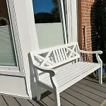 Strandkoenig-westerland-terrasse-mit-garten-strandnaehe-pkw-stellplatz * Westerland