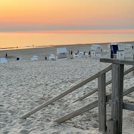 公寓 Strandkoenig-westerland-terrasse-mit-garten-strandnaehe-pkw-stellplatz *